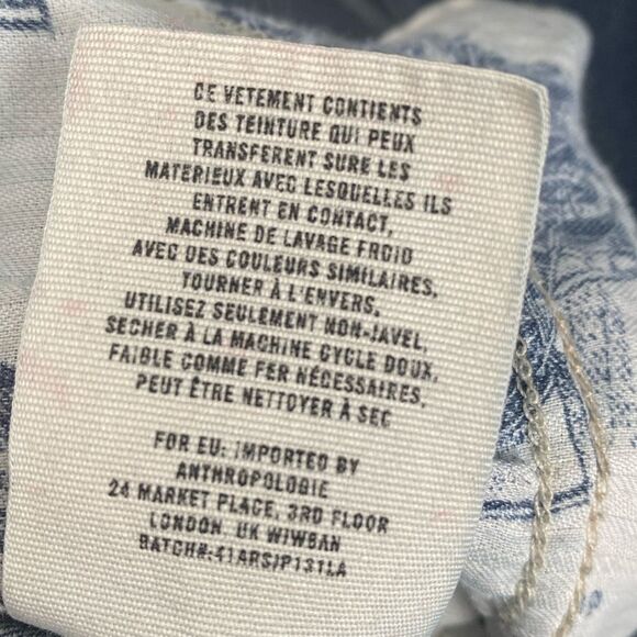 Anthropologie Pilcro and Letters Low-Rise Washed Blue Jeans Good Condition - Picture 13 of 16